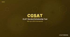 CGSAT — CLAT Gurukul Scholarship Aptitude Test