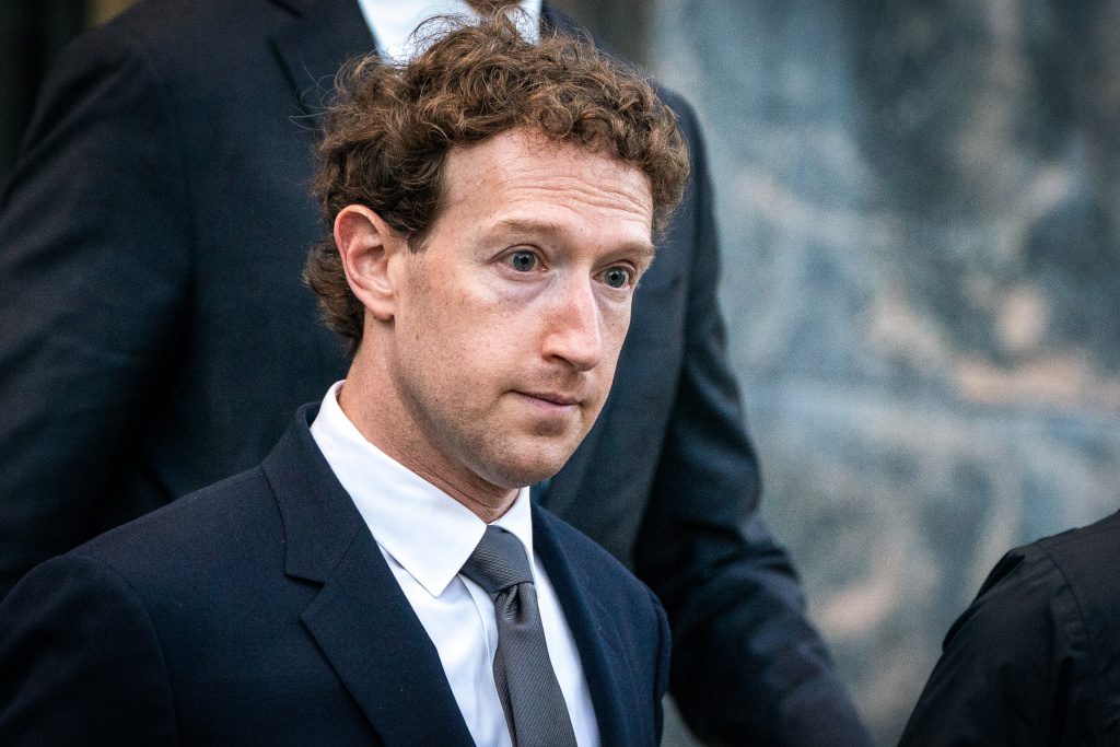 Mark Zuckerberg at LA County Superior Court during social media addiction trial