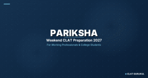 Pariksha — परीक्षा Weekend CLAT 2027 Program