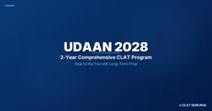Udaan 2028 — उड़ान 2-Year CLAT Foundation Programme