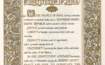 Constitution of India - Constitutional morality and democratic values - Source: Wikimedia Commons