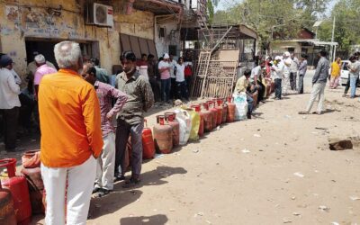 LPG cooking gas shortage in India