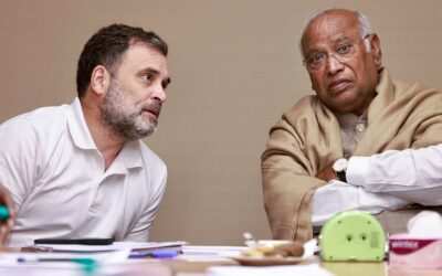 Congress leaders discussing Women Reservation Amendment - Source: Outlook India