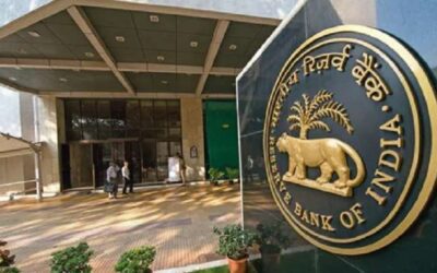 Reserve Bank of India headquarters and emblem