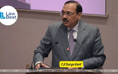 CJI Surya Kant speaking at Rule of Law Convention 2026 on legal system and $10T economy. Image: LawBeat