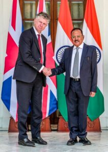 India-UK Strategic Dialogue: Doval-Powell Talks Terror, Khalistan, Vision 2035 — CLAT 2027 Defence