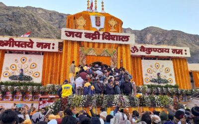 Badrinath temple reopens 2026 Char Dham Yatra — Source: Newsdrum