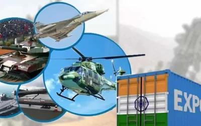 India defence exports reach record Rs 38424 crore in 2025-26