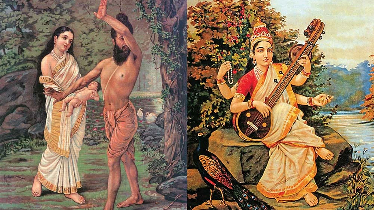 Raja Ravi Varma painting (Source: Open Magazine)