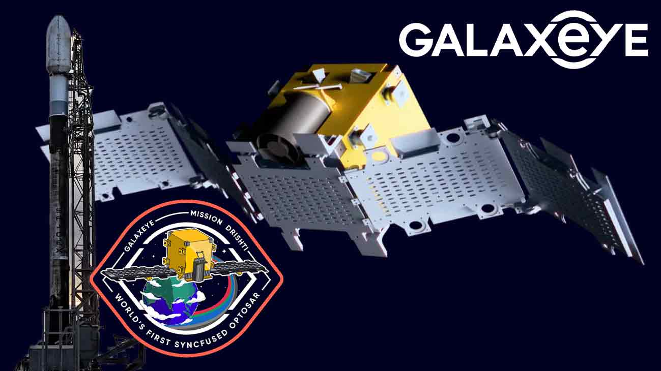 Earth observation satellite OptoSAR launch
