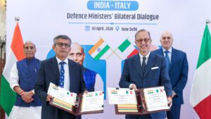India-Italy Sign Military Cooperation Plan 2026-27: Leonardo-Adani Deal & IFC-IOR — CLAT 2027