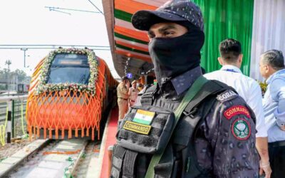 Jammu-Srinagar Vande Bharat flagged off at Jammu Tawi station, 30 April 2026 (Source: PTI)