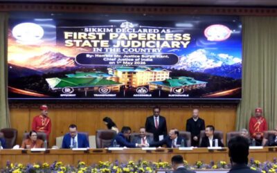 Sikkim High Court paperless judiciary digital courts inauguration